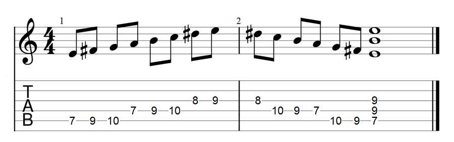 Formula harmonic minor scale - bxehr